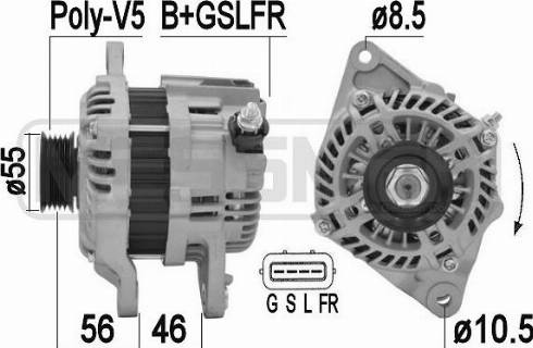 Messmer 209448A - Генератор avtokuzovplus.com.ua