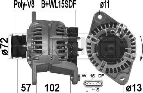 Messmer 209489 - Генератор avtokuzovplus.com.ua