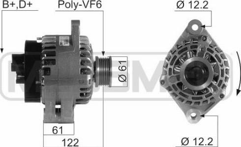 Messmer 210665R - Генератор autocars.com.ua