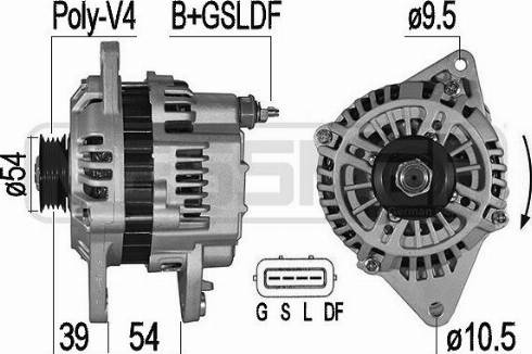 Messmer 209514A - Генератор autocars.com.ua