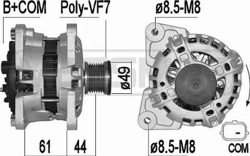 Messmer 209518A - Генератор avtokuzovplus.com.ua