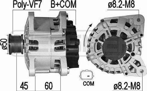 Messmer 209524A - Генератор avtokuzovplus.com.ua