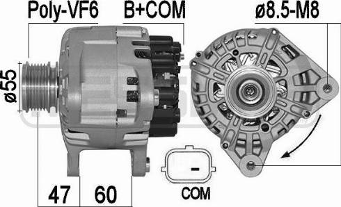 Messmer 209545A - Генератор avtokuzovplus.com.ua