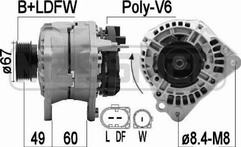 Messmer 209554A - Генератор avtokuzovplus.com.ua