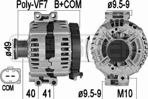 Messmer 209570A - Генератор autocars.com.ua