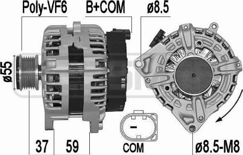 Messmer 209561A - Генератор autocars.com.ua