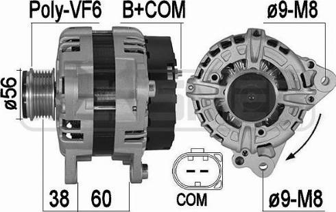 Messmer 209564A - Генератор autocars.com.ua