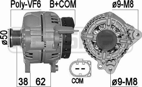 Messmer 209566A - Генератор autocars.com.ua