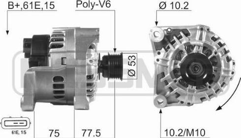 Messmer 210012A - Генератор autocars.com.ua