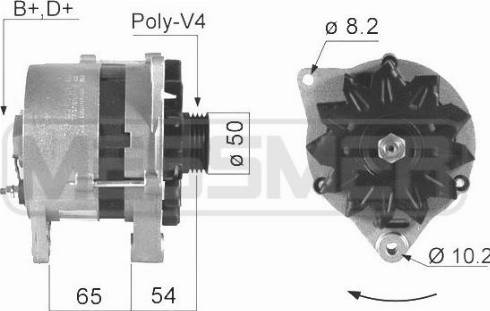 Messmer 210017R - Генератор avtokuzovplus.com.ua