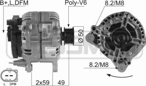 Messmer 210045A - Генератор avtokuzovplus.com.ua