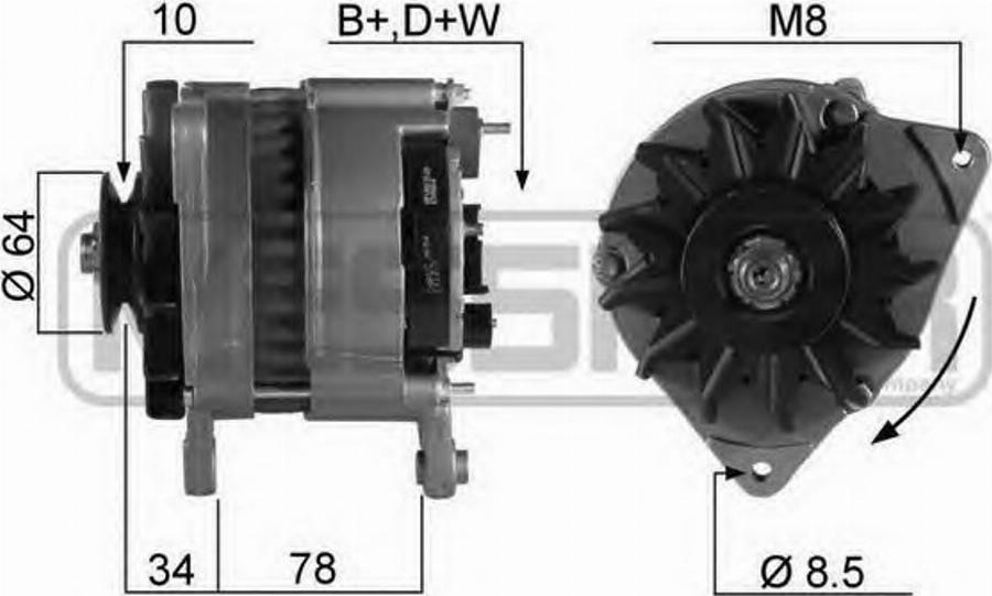 Messmer 210055 - Генератор avtokuzovplus.com.ua