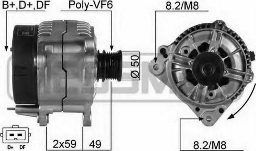 Messmer 210061 - Генератор avtokuzovplus.com.ua