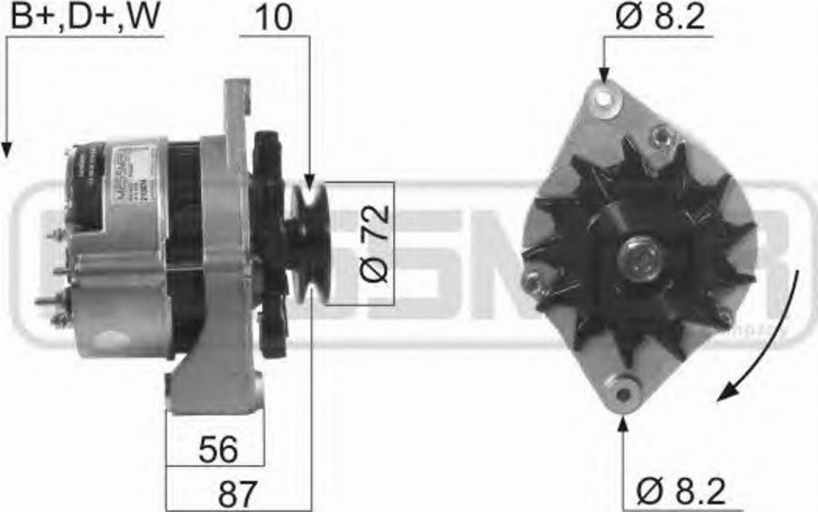 Messmer 210074 - Генератор autocars.com.ua