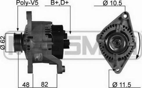 Messmer 210079A - Генератор autocars.com.ua