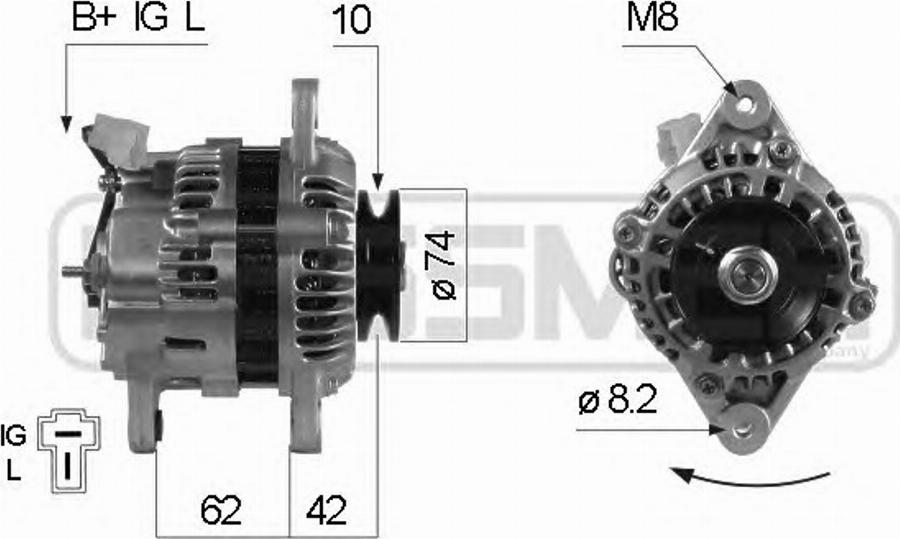 Messmer 210107 - Генератор autocars.com.ua