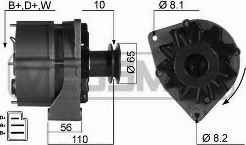 Messmer 210126 - Генератор autocars.com.ua