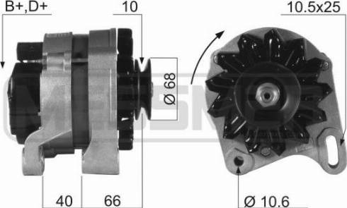 Messmer 210127R - Генератор autocars.com.ua