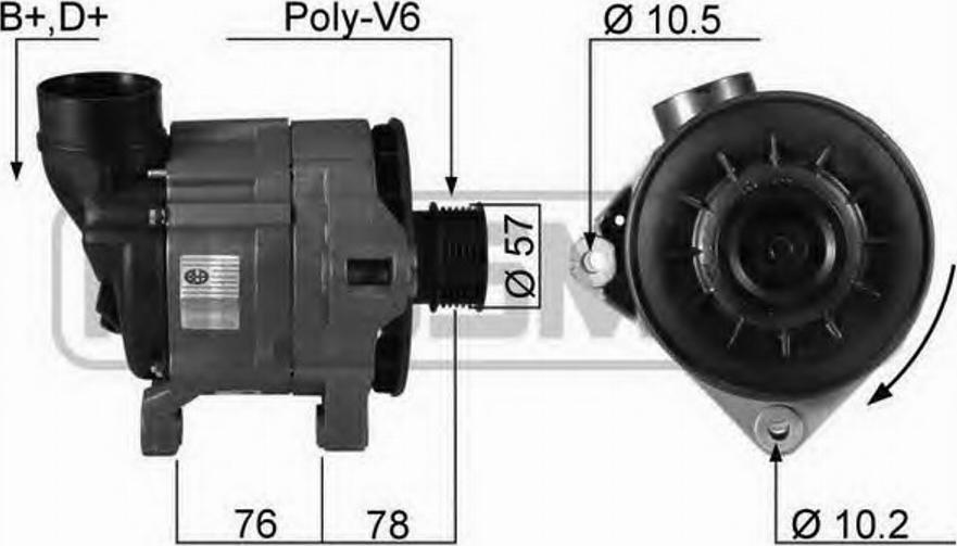 Messmer 210130 - Генератор avtokuzovplus.com.ua