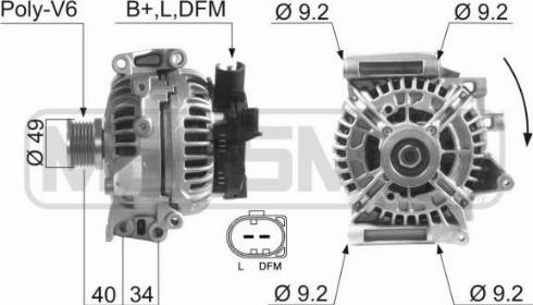 Messmer 210133A - Генератор avtokuzovplus.com.ua