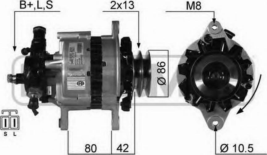 Messmer 210135 - Генератор avtokuzovplus.com.ua