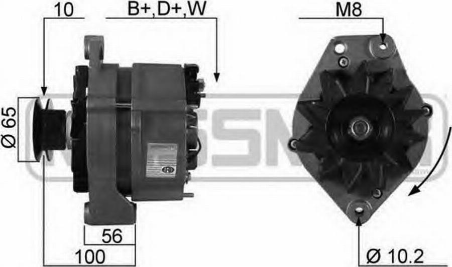 Messmer 210145 - Генератор avtokuzovplus.com.ua