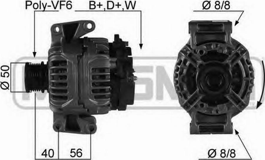 Messmer 210147 - Генератор avtokuzovplus.com.ua