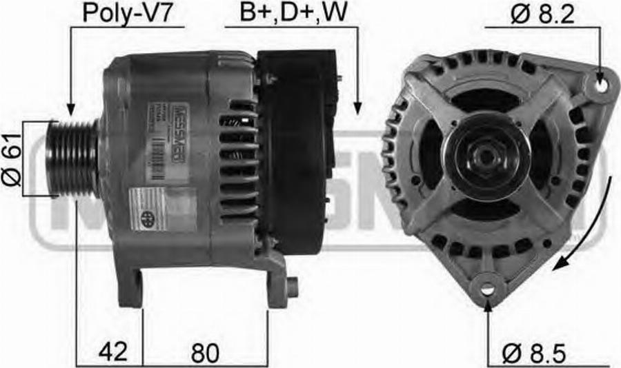 Messmer 210149 - Генератор autocars.com.ua