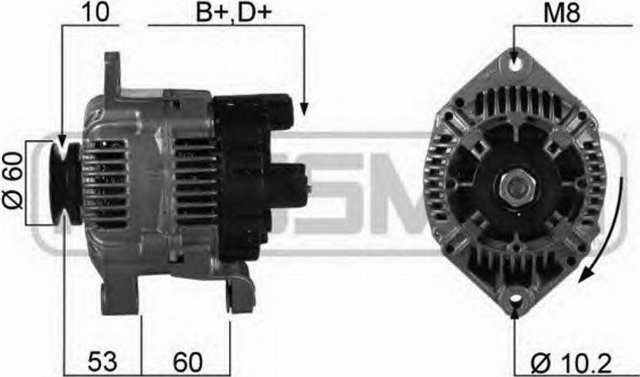 Messmer 210155 - Генератор avtokuzovplus.com.ua