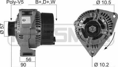 Messmer 210157R - Генератор avtokuzovplus.com.ua