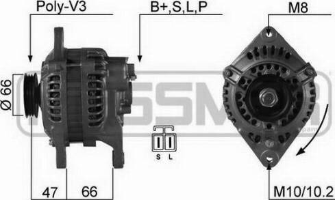 Messmer 210158R - Генератор autocars.com.ua