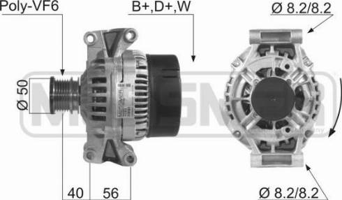 Messmer 210161A - Генератор autocars.com.ua