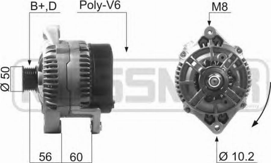 Messmer 210165 - Генератор autocars.com.ua