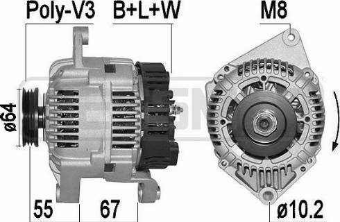 Messmer 210166R - Генератор avtokuzovplus.com.ua