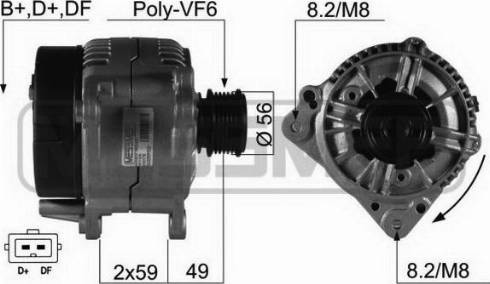 Messmer 210170A - Генератор avtokuzovplus.com.ua