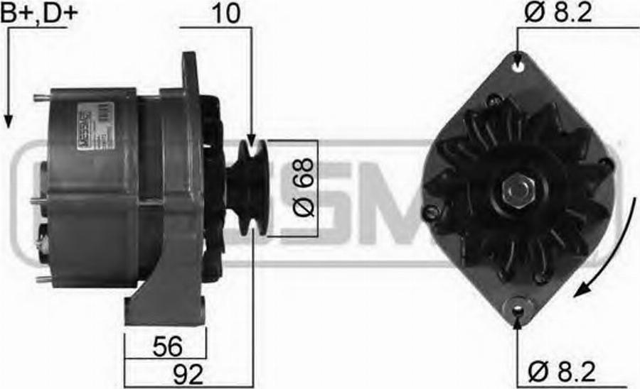 Messmer 210172 - Генератор avtokuzovplus.com.ua