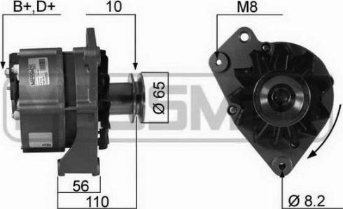 Messmer 210174R - Генератор avtokuzovplus.com.ua