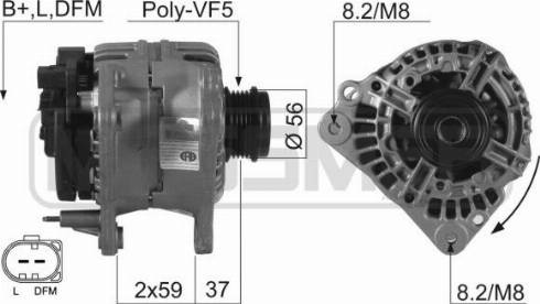 Messmer 210183R - Генератор avtokuzovplus.com.ua