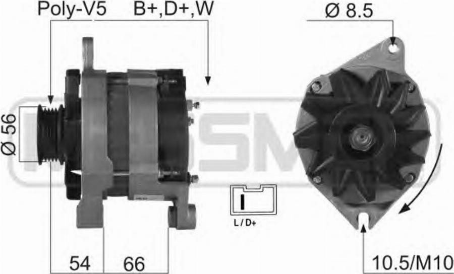 Messmer 210197 - Генератор avtokuzovplus.com.ua