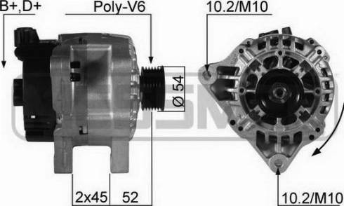 Messmer 210205A - Генератор avtokuzovplus.com.ua