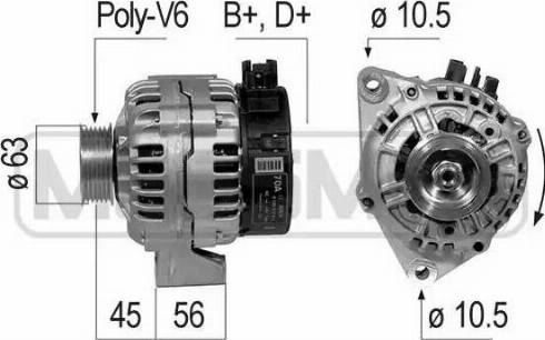 Messmer 210216 - Генератор avtokuzovplus.com.ua