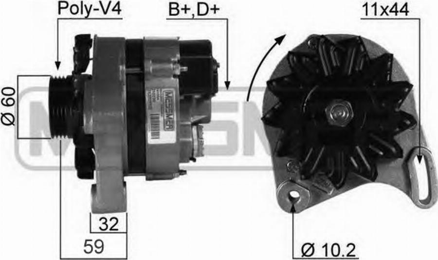 Messmer 210230 - Генератор avtokuzovplus.com.ua