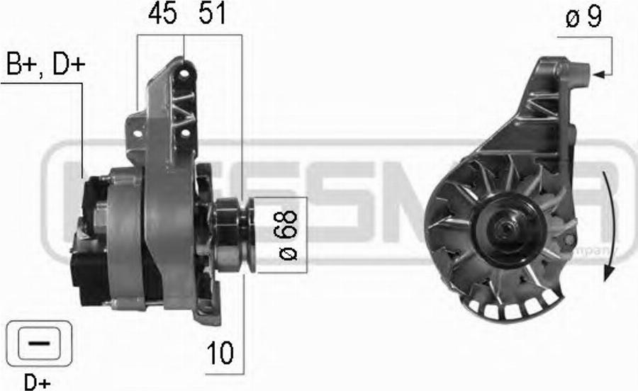 Messmer 210232 - Генератор avtokuzovplus.com.ua