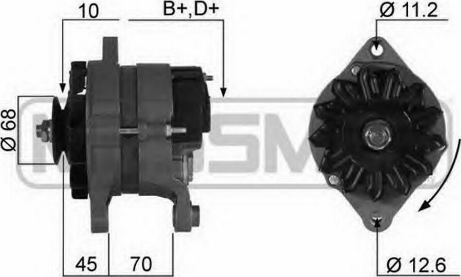 Messmer 210235 - Генератор avtokuzovplus.com.ua