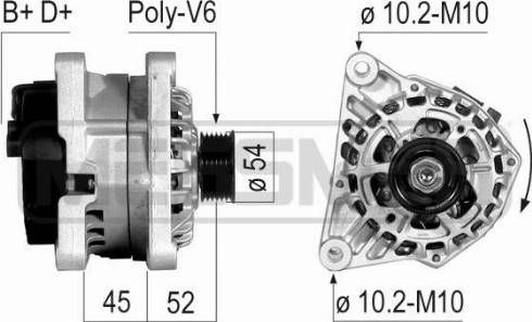 Messmer 210239A - Генератор autocars.com.ua