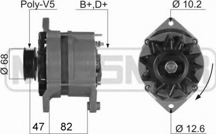 Messmer 210240 - Генератор autocars.com.ua