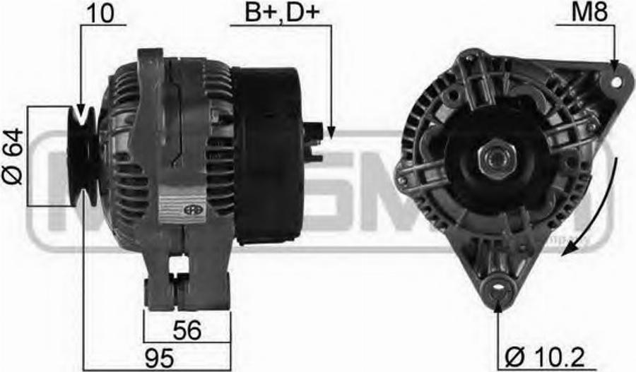 Messmer 210242 - Генератор avtokuzovplus.com.ua