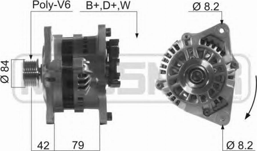 Messmer 210253 - Генератор avtokuzovplus.com.ua