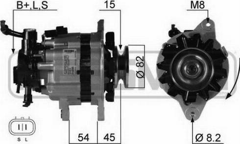 Messmer 210255R - Генератор autocars.com.ua