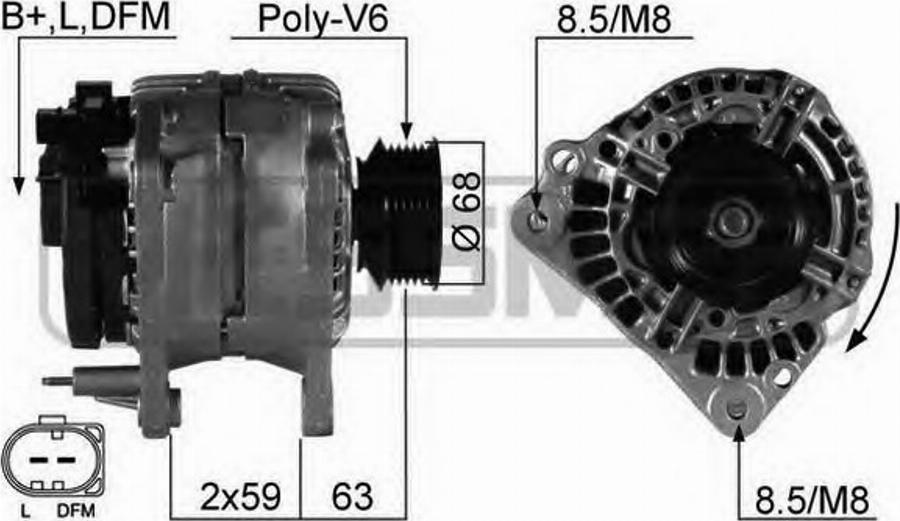 Messmer 210256 - Генератор autocars.com.ua